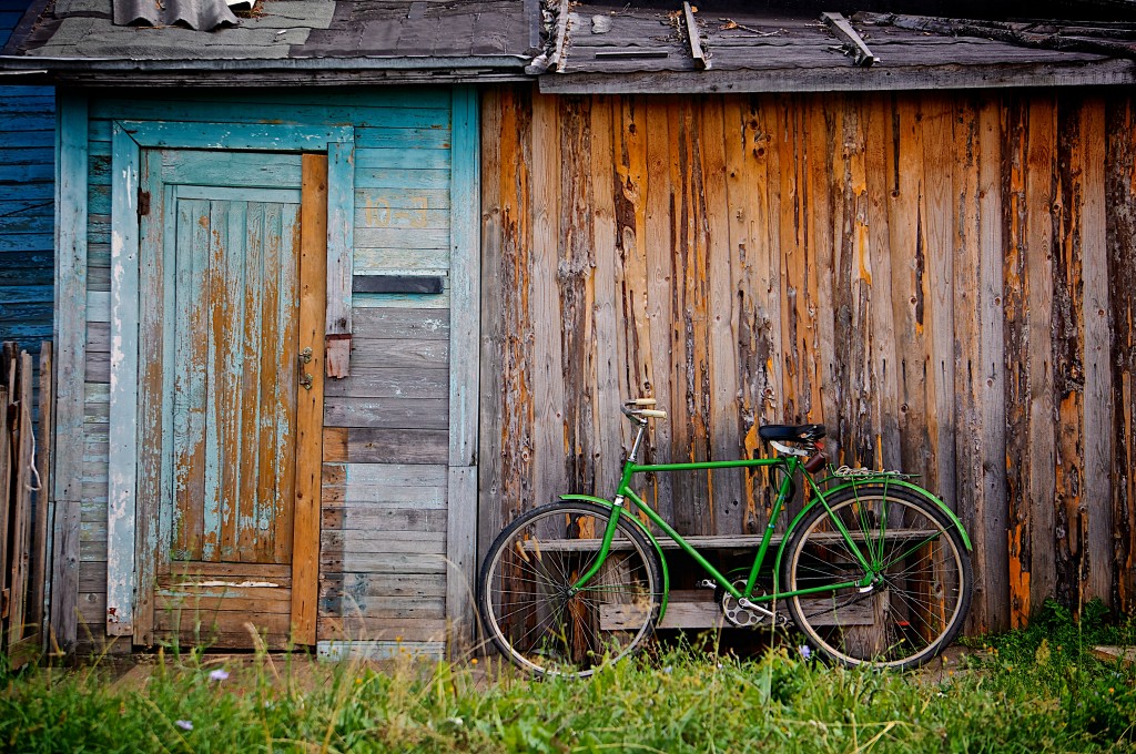 Bicicletta in campagna